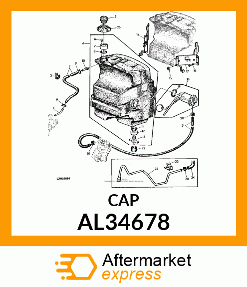 Filler Cap AL34678