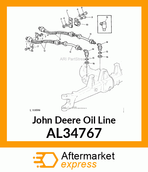 OIL LINE AL34767