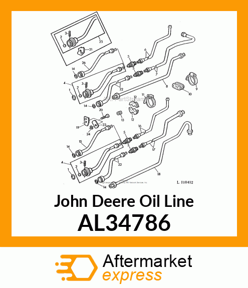 OIL LINE AL34786