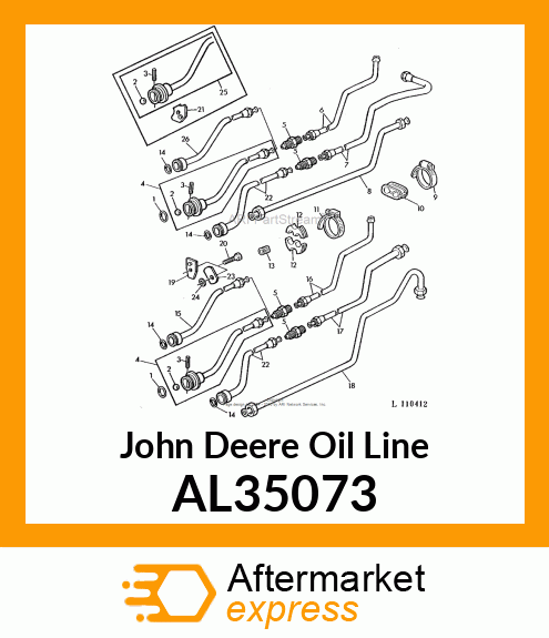 OIL LINE AL35073