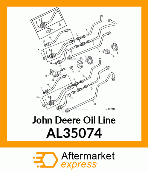 OIL LINE AL35074