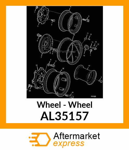 Wheel - Wheel AL35157