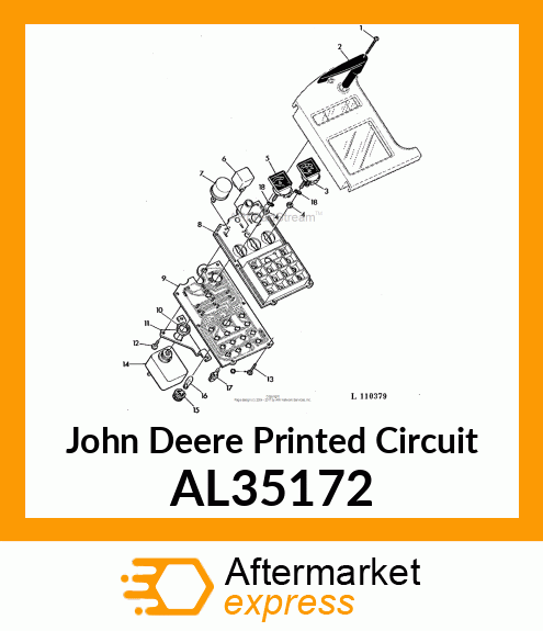 Printed Circuit AL35172