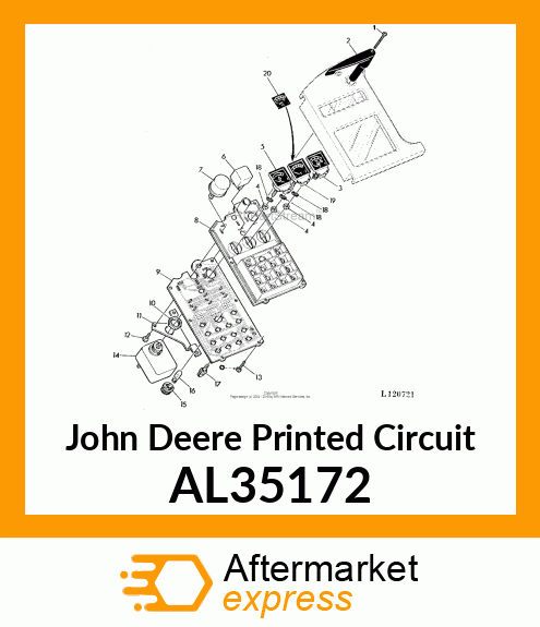 Printed Circuit AL35172