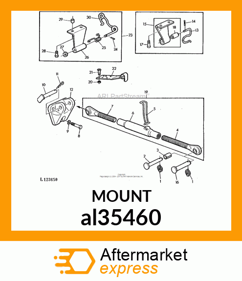 RUBBER MOUNT al35460