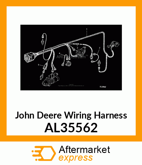 WIRING HARNESS AL35562