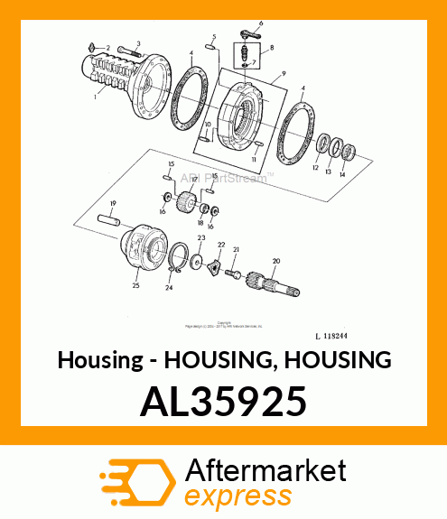Housing AL35925
