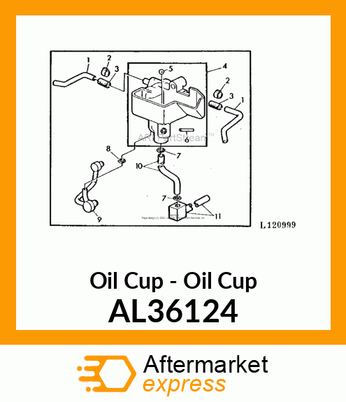 Oil Cup - Oil Cup AL36124