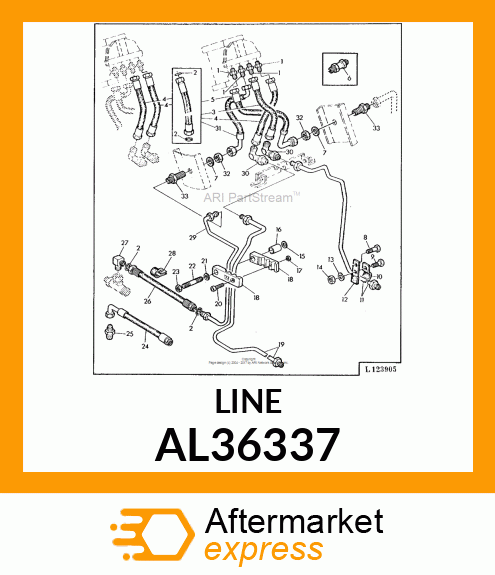 OIL LINE AL36337