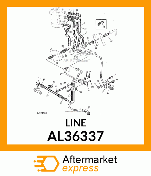 OIL LINE AL36337