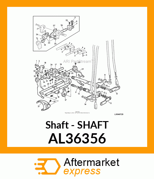 Shaft AL36356