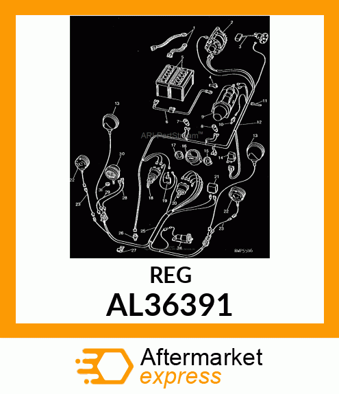 REGULATOR, REGULATOR AL36391