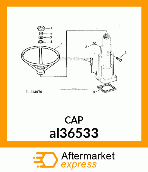 COVER,STEERING WHEEL al36533