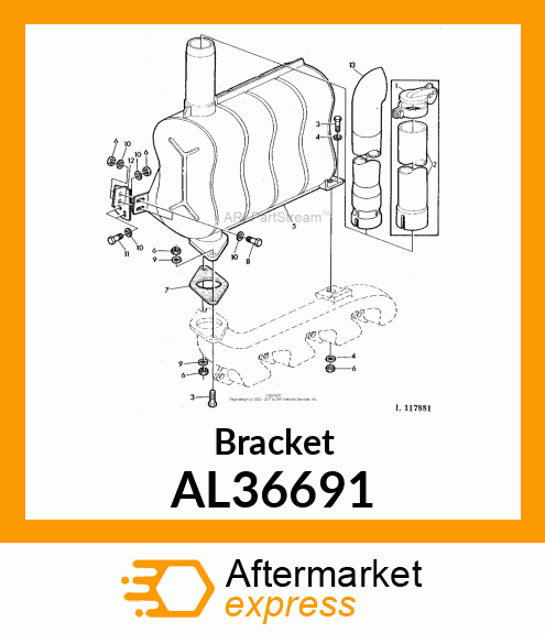 Bracket AL36691