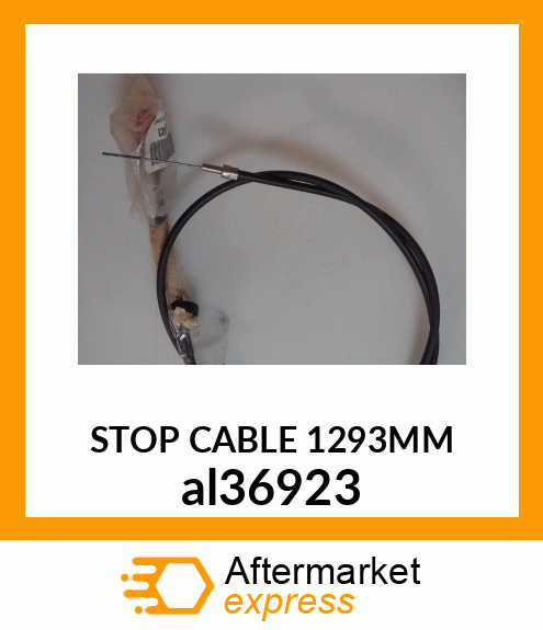 SHUT OFF CABLE W/O RASTER al36923