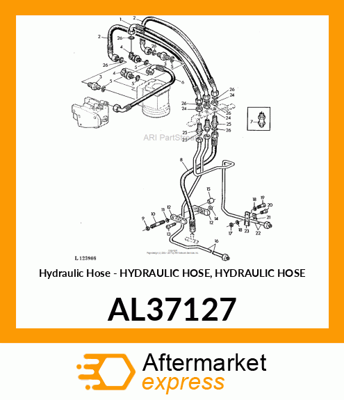 Hydraulic Hose AL37127