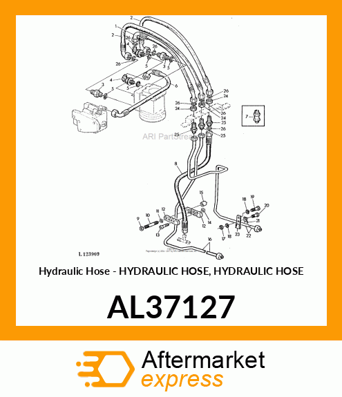 Hydraulic Hose AL37127