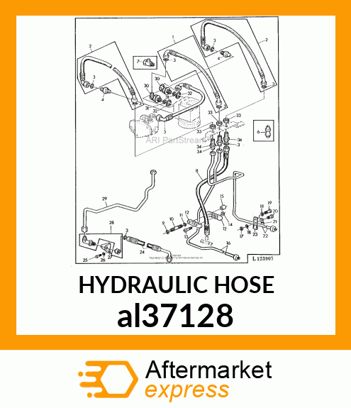 HYDRAULIC HOSE al37128