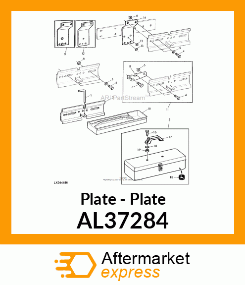 Plate - Plate AL37284