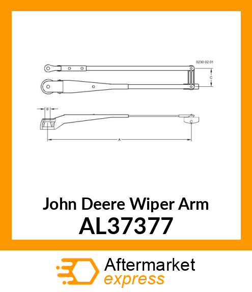 WIPER ARM AL37377