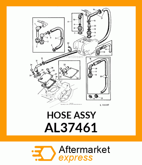 Hydraulic Hose AL37461