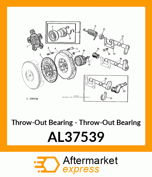 Throw-Out Bearing - Throw-Out Bearing AL37539