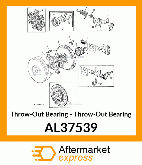 Throw-Out Bearing - Throw-Out Bearing AL37539