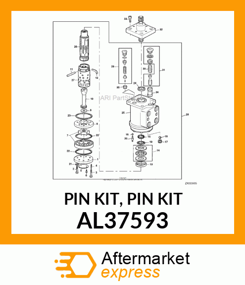 PIN KIT, PIN KIT AL37593