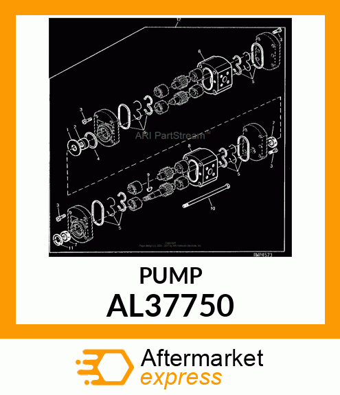 HYDRAULIC PUMP AL37750