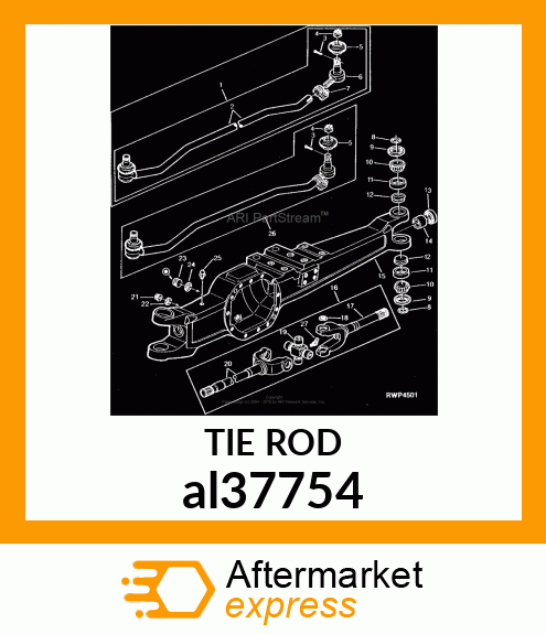 TIE ROD al37754