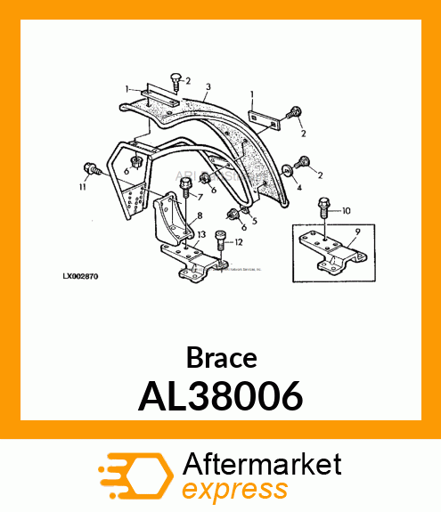 Brace AL38006