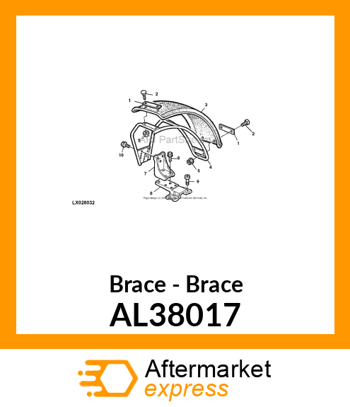 Brace AL38017