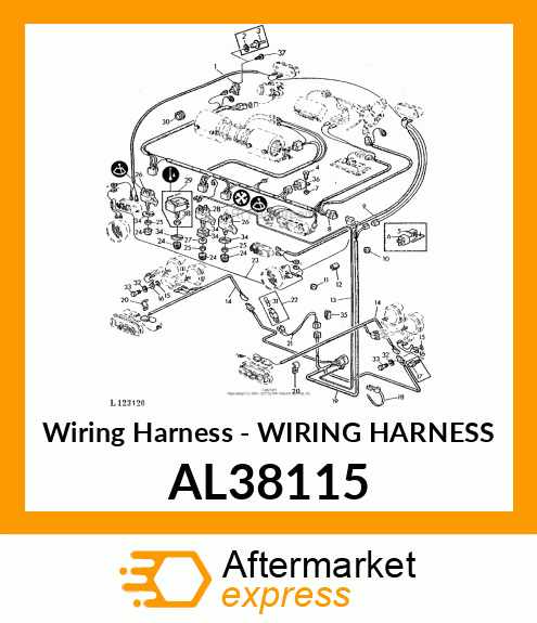 Wiring Harness - WIRING HARNESS AL38115