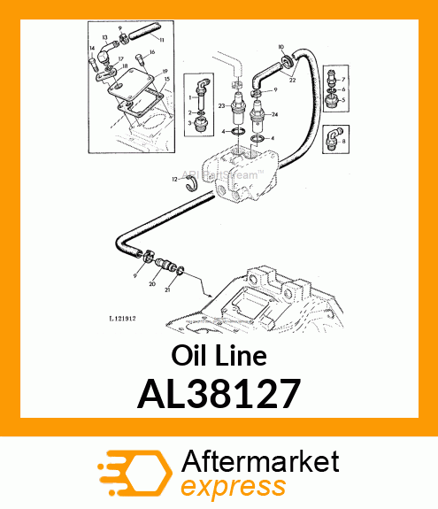Oil Line AL38127