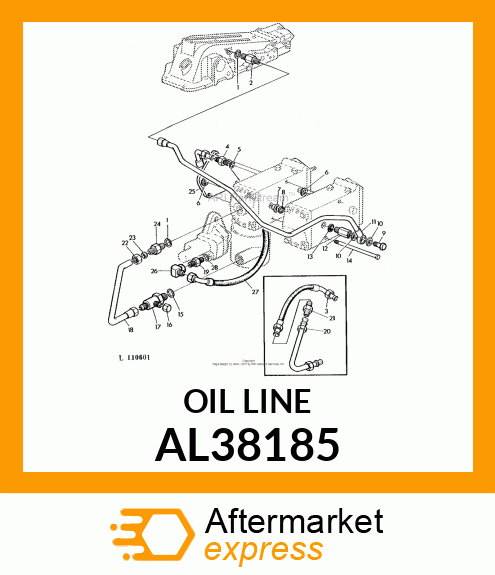 OIL LINE AL38185