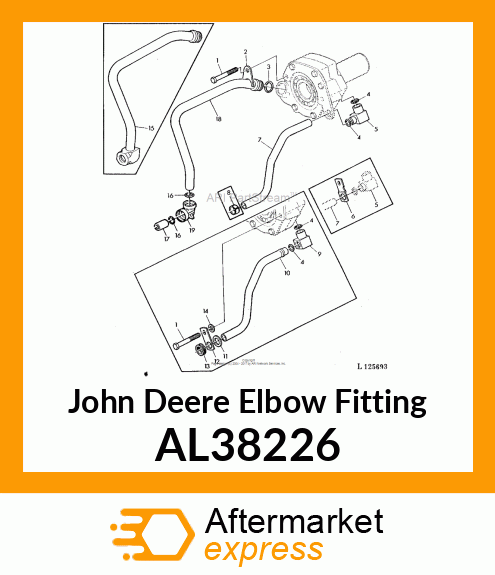 ELBOW FITTING AL38226