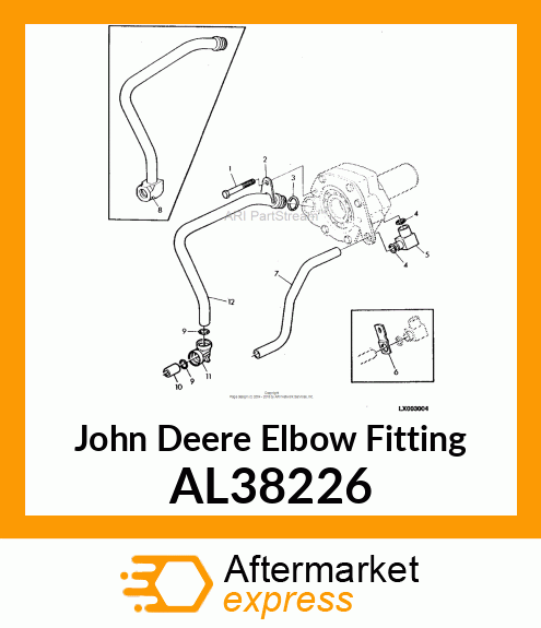 ELBOW FITTING AL38226