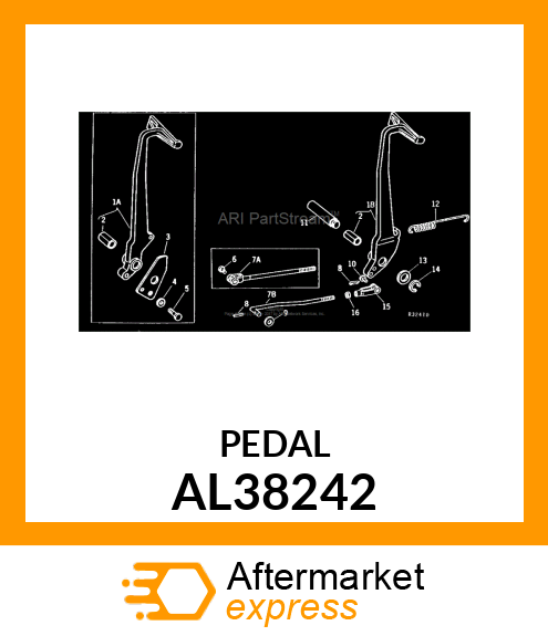 PEDAL AL38242