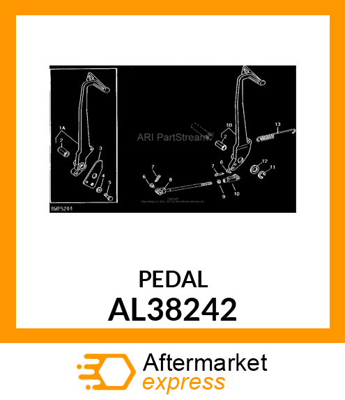 PEDAL AL38242