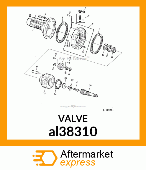 BLEED VALVE al38310