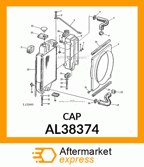 FILLER CAP AL38374