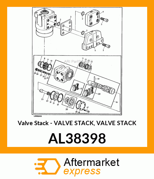 Valve Stack - VALVE STACK, VALVE STACK AL38398