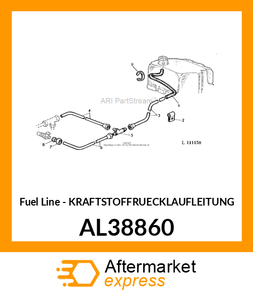 Fuel Line AL38860