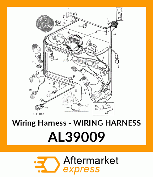 Wiring Harness - WIRING HARNESS AL39009