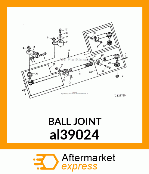 BALL JOINT al39024