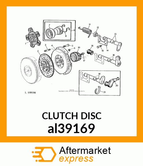 CLUTCH DISK al39169