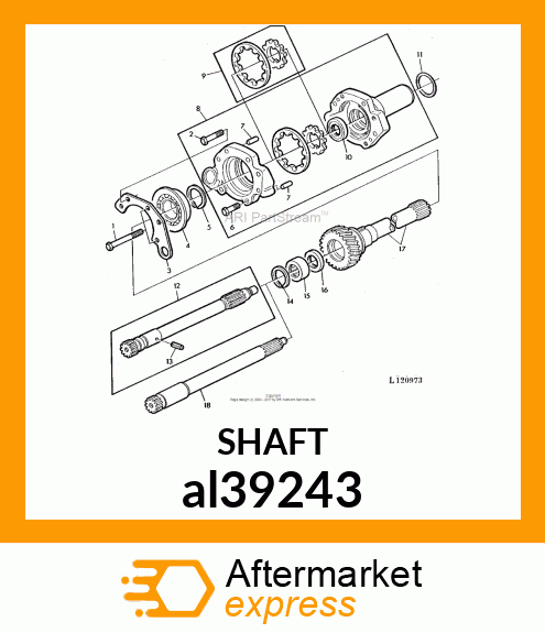 SHAFT al39243