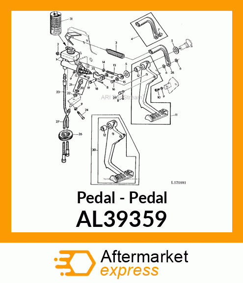 Pedal - Pedal AL39359