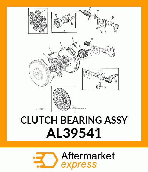 Out Bearing AL39541