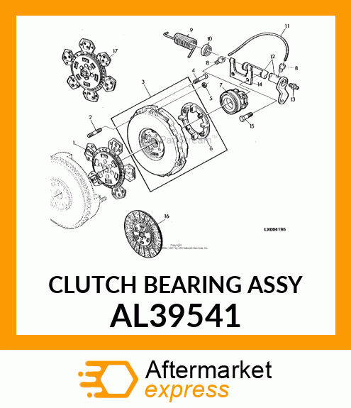 Out Bearing AL39541